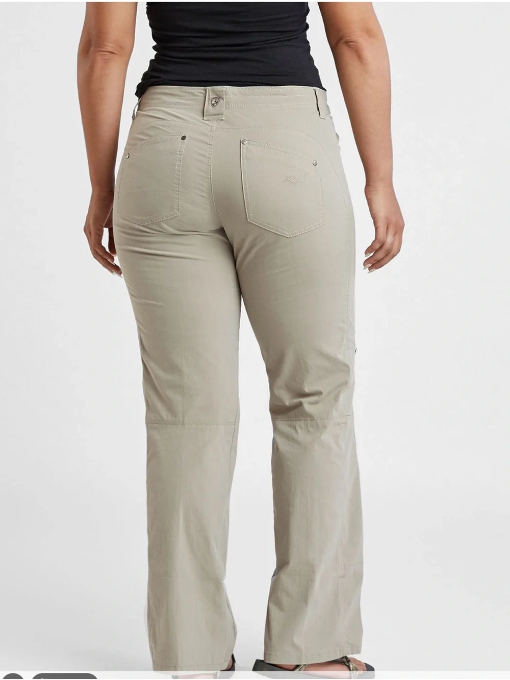 Kuhl Women's Legendary Outdoor Hiking Pants. Taupe Beige. Size 8R